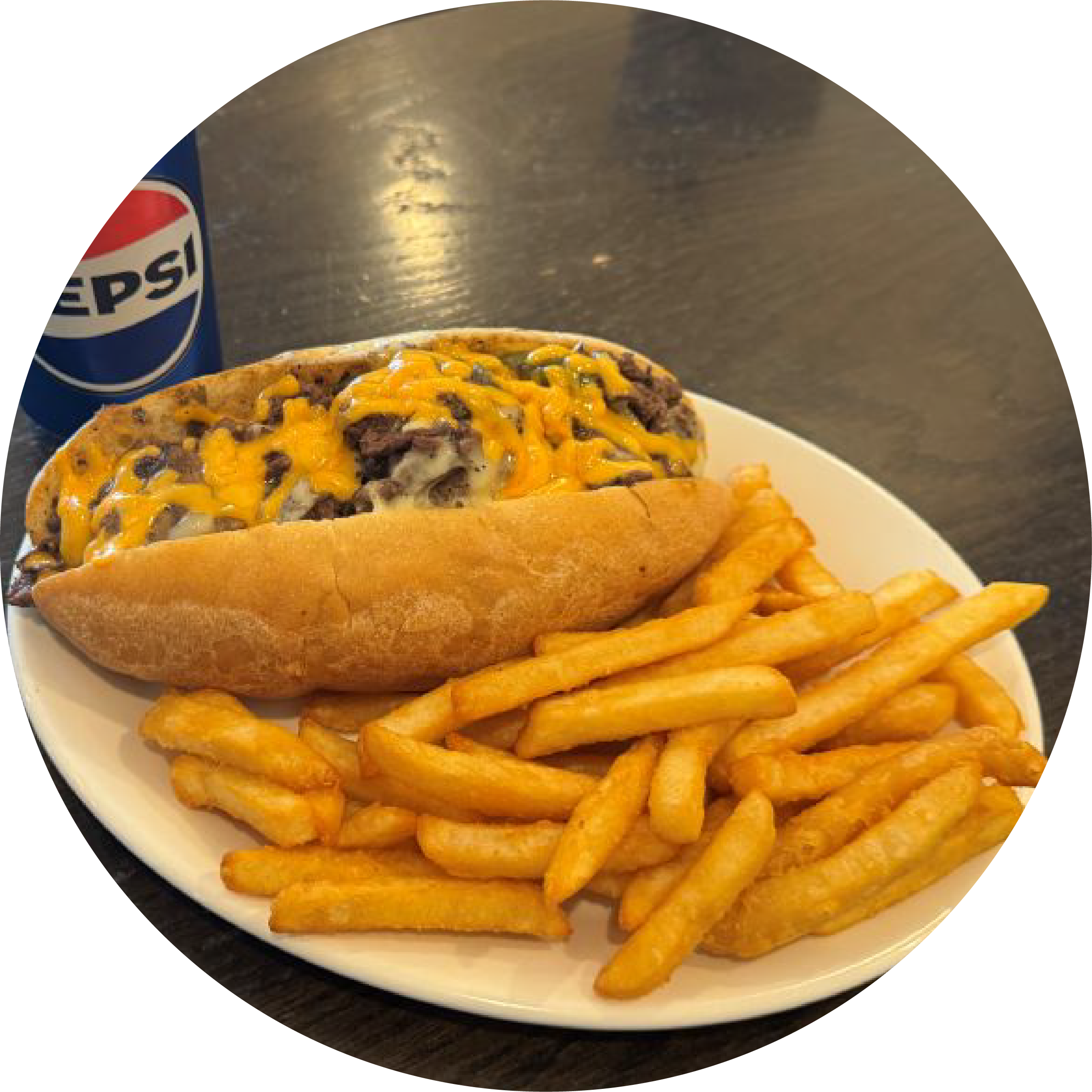 Philly Cheesesteak lunch special