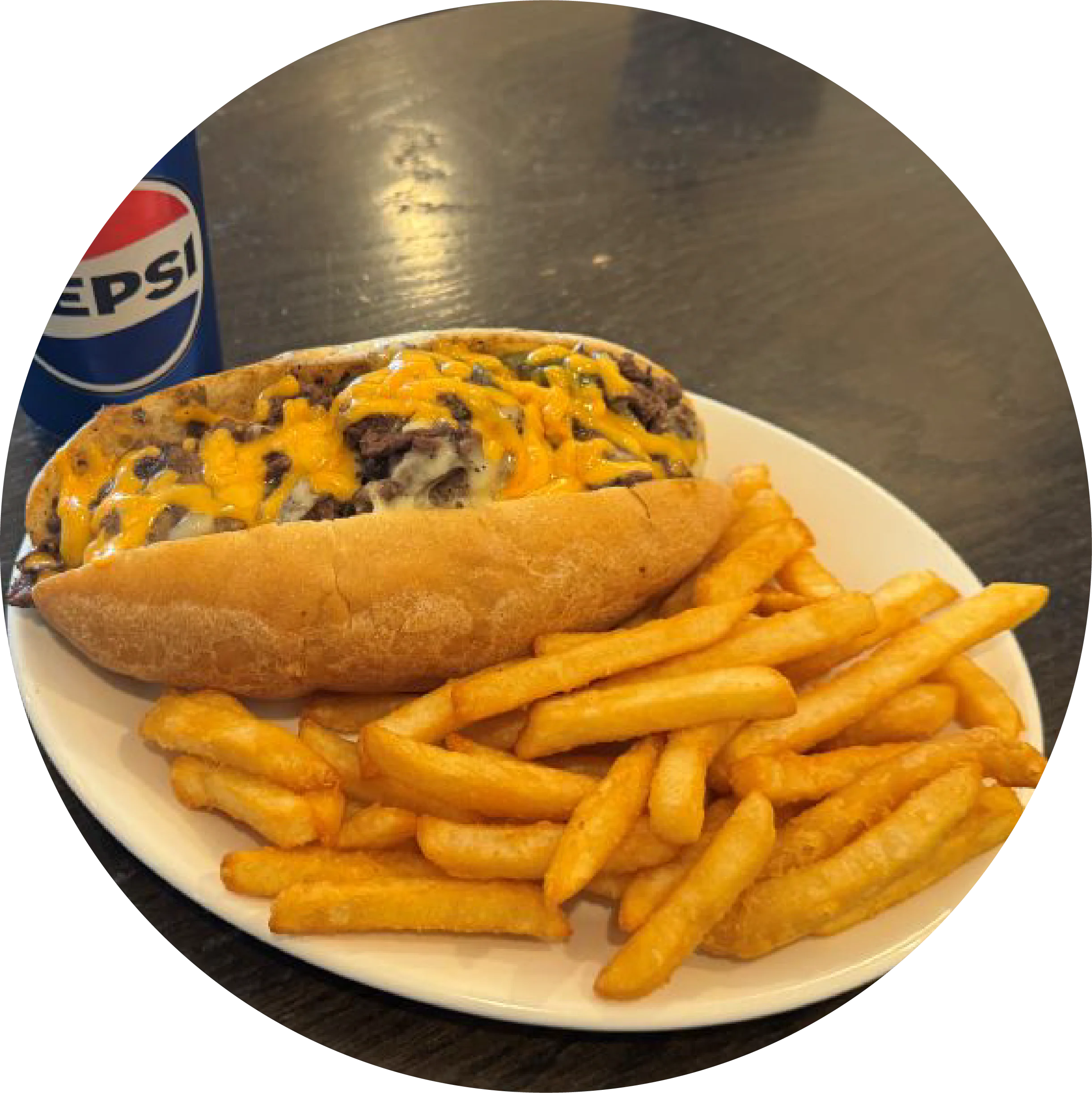 Philly Cheesesteak lunch special